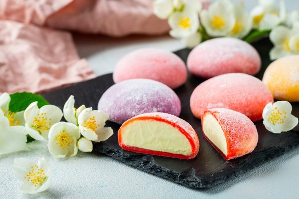 Comment faire des mochi japonais à la pâte de haricots rouges (anko)?