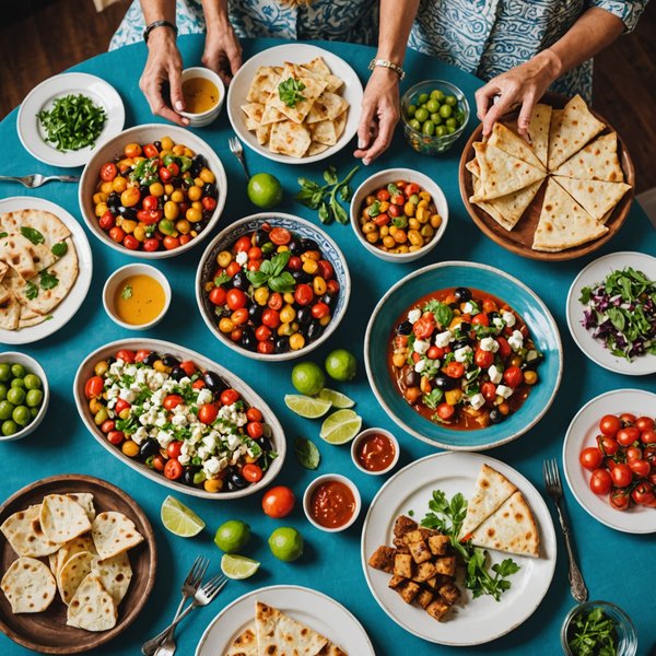 Comment organiser une soirée à thème méditerranéen avec des recettes typiques?