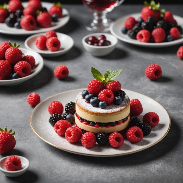Comment structurer un menu de desserts à base de fruits rouges pour une pâtisserie de luxe ?